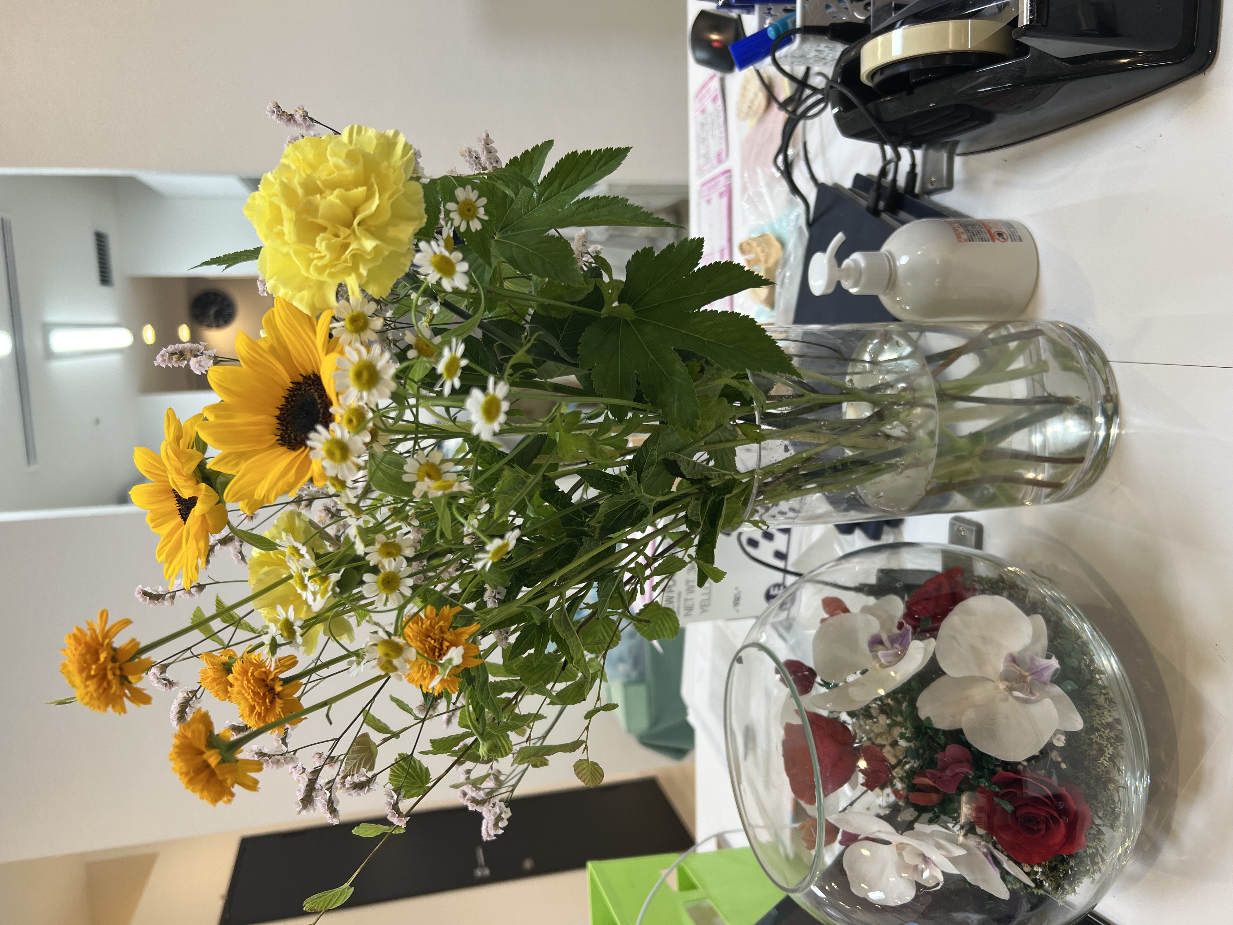 お花っていいですね